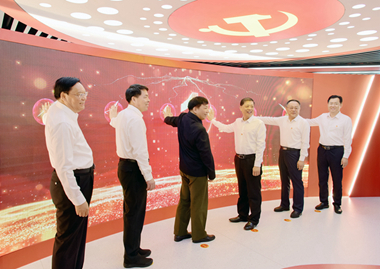 天元集团党建主题展厅启用
